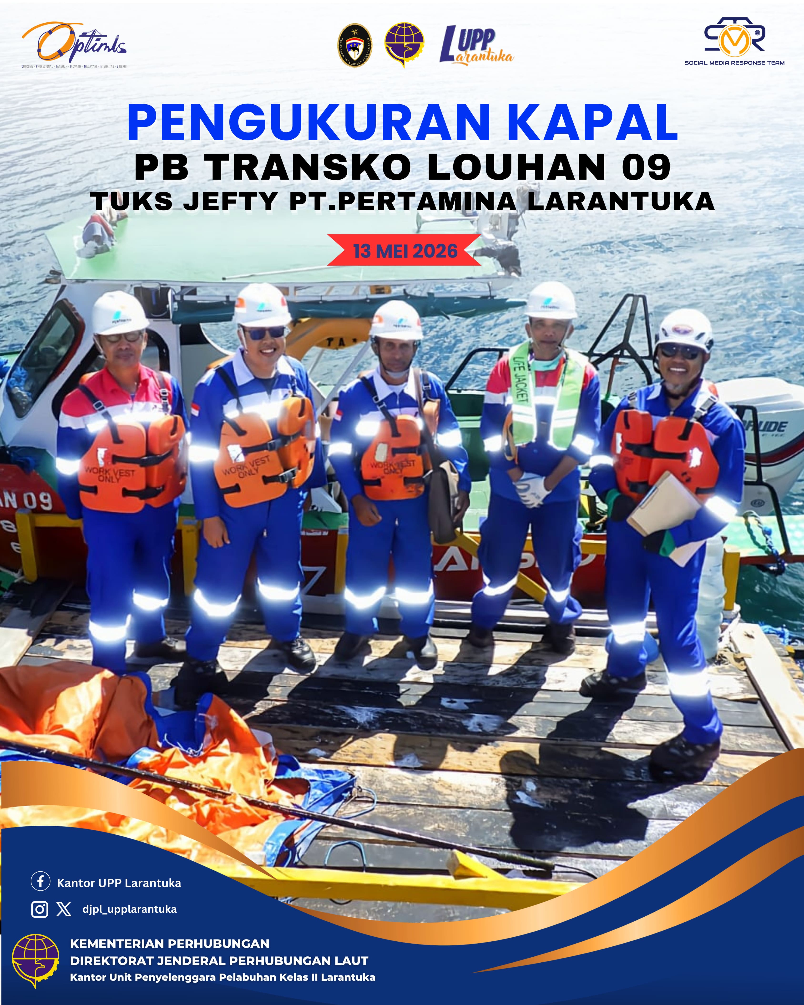 PENGUKURAN KAPAL PB TRANSKO LOUHAN 09